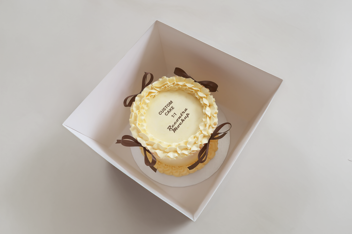 Birthday Cake Mockup 01