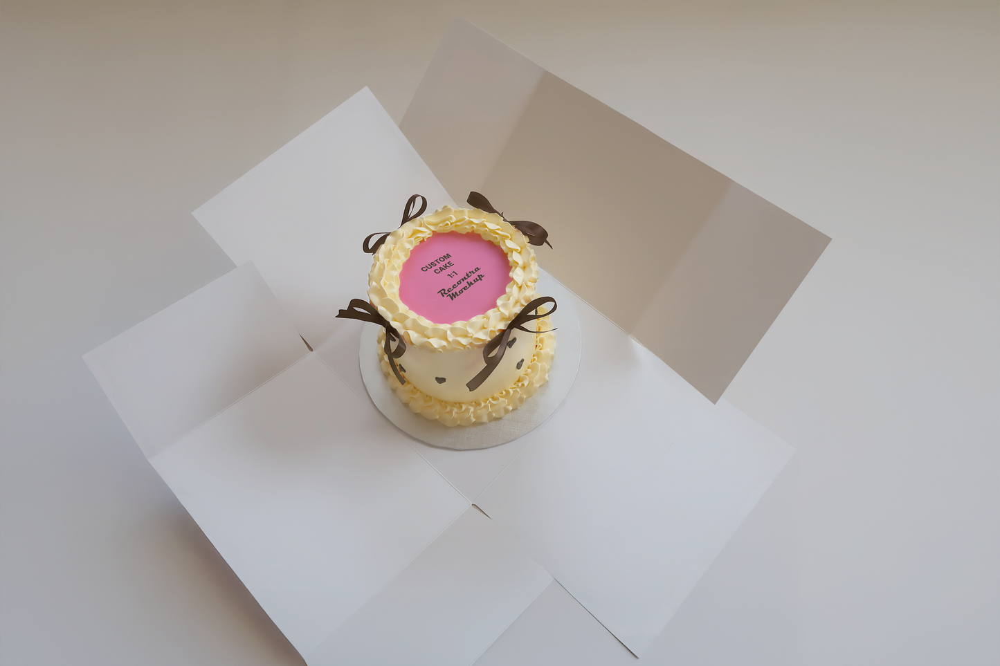 Birthday Cake Mockup 03